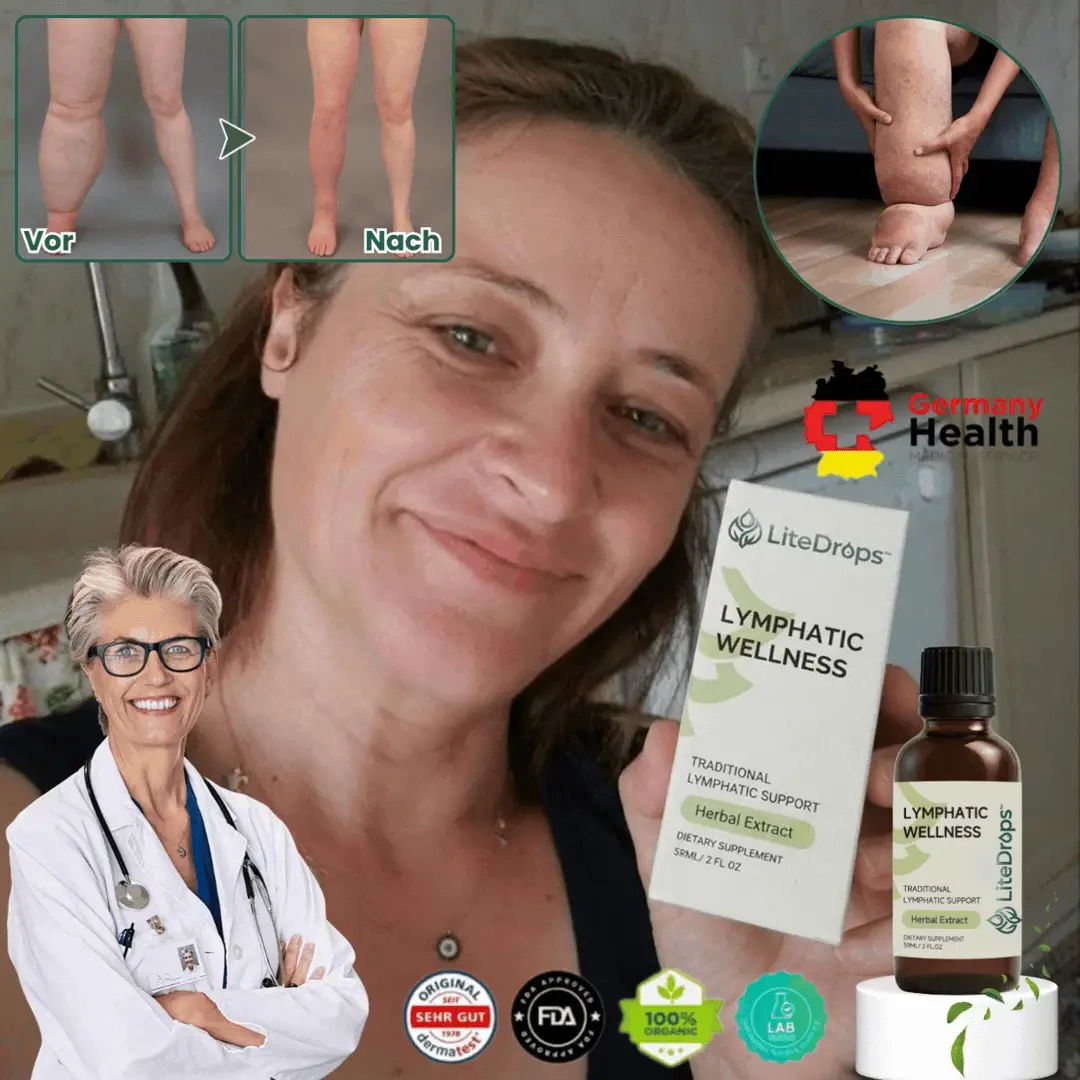 LiteDrops™ | Unterstützung der Lymphdrainage