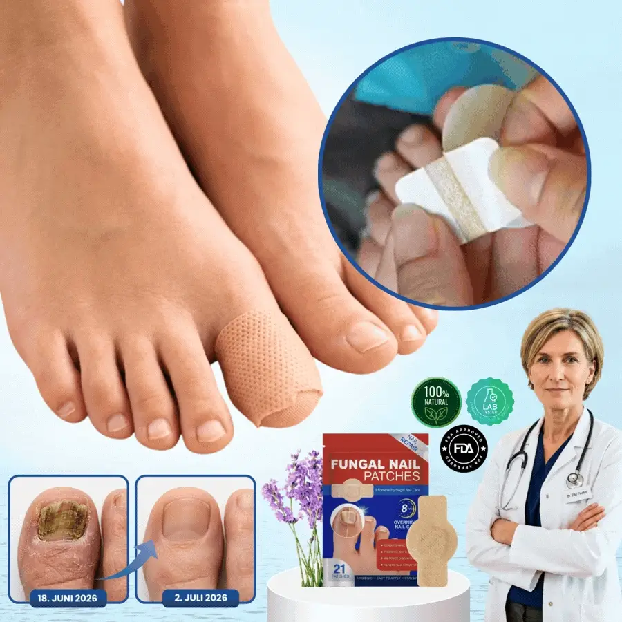 NailRepair™ | Antimykotisches Nagelpflaster